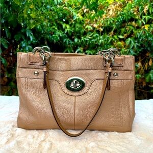 Coach Penelope turn lock tote.